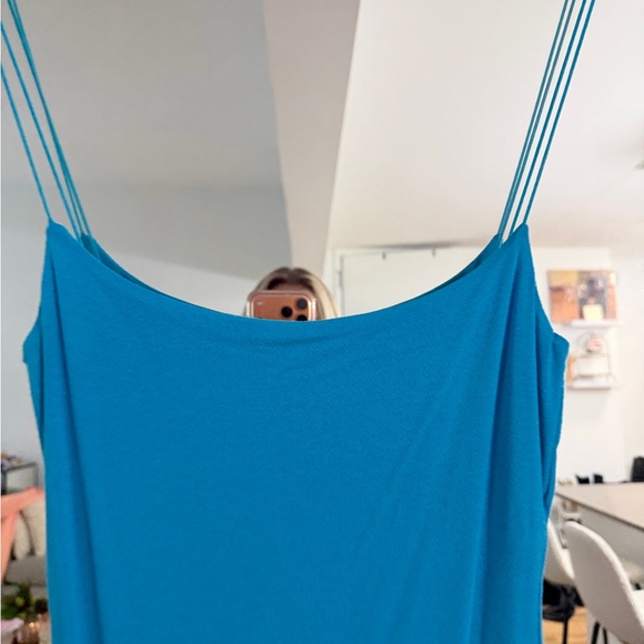 Naked wardrobe blue mini dress Medium stretchy - Picture 2 of 4